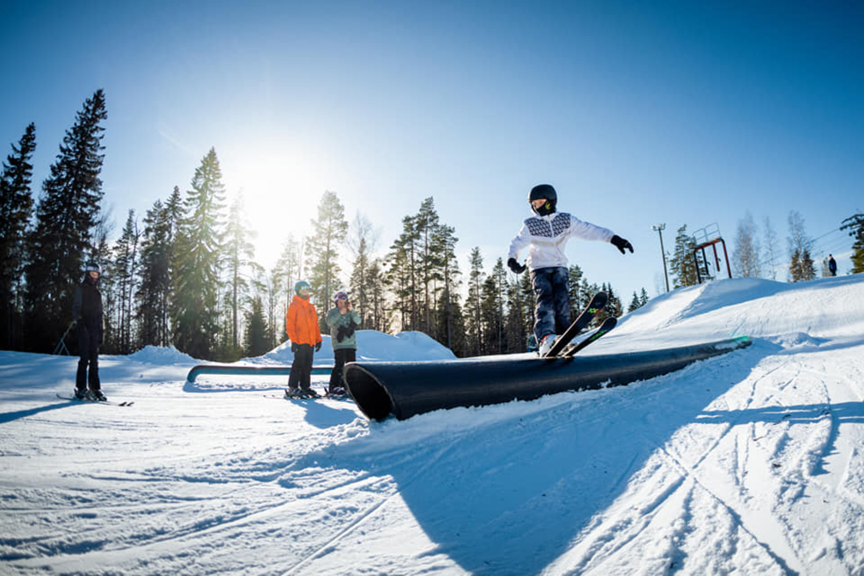 Ski center close to Ruokolahti